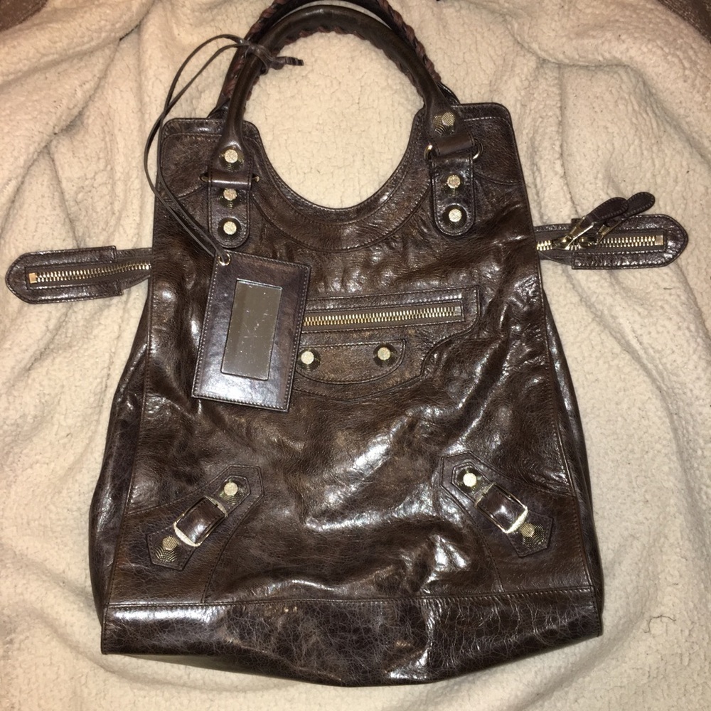 Balenciaga Distressed Tote